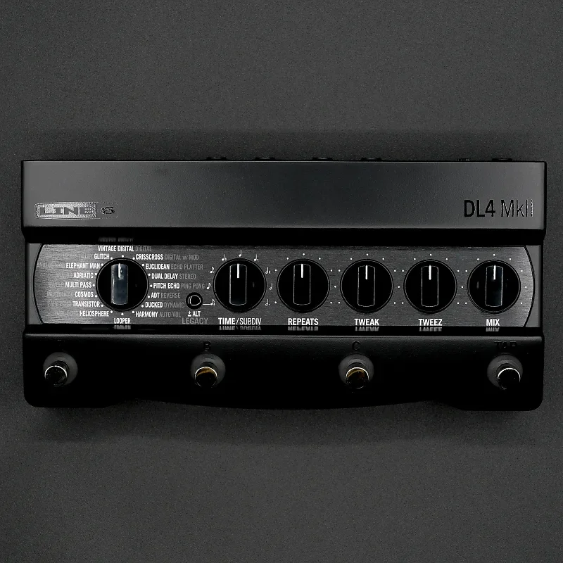 Line6 DL4 MkII Limited Edition Black Delay and Looper